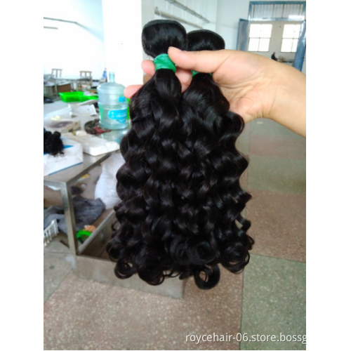 Royce Top Grade Cuticle Aligned Virgin Straight Brazilian Weave Hair Extension Raw Virgin Human hair Bundles